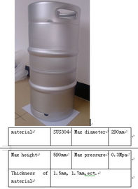 آمریکایی Standard Metal Beer Keg، Keg USA 1/4 بشکه با میکرو ماتیک Spear