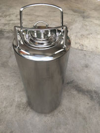 سفارشی SS Home Brew Keg، 5 گالن Corny Keg با فشار کم سوپ شیر و کرکره