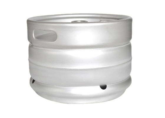 20L فولاد ضد زنگ Keg اروپا سطح لهستانی 3 نوار فشار بیش از حد
